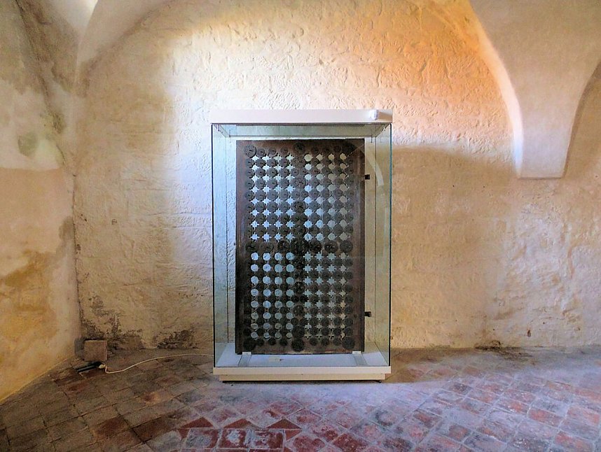 Peter Blei unterwegs im Kloster Michaelisstein