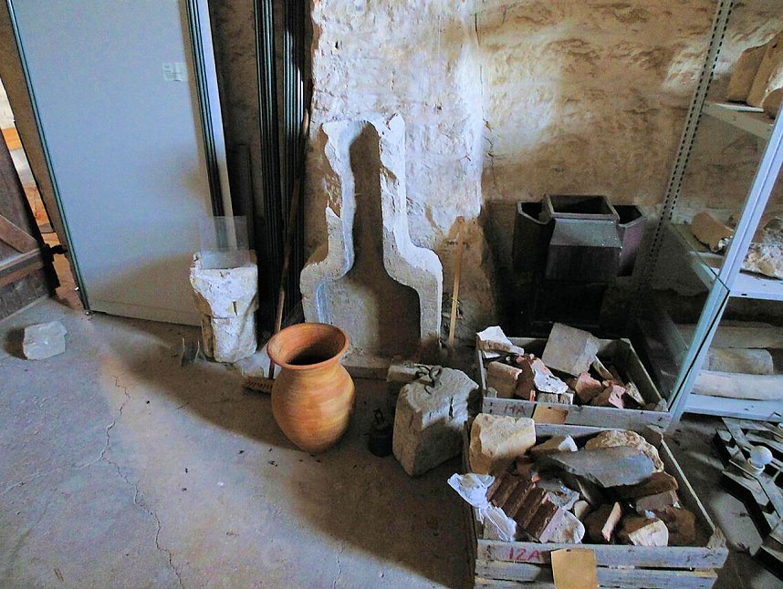 Peter Blei unterwegs im Kloster Michaelisstein