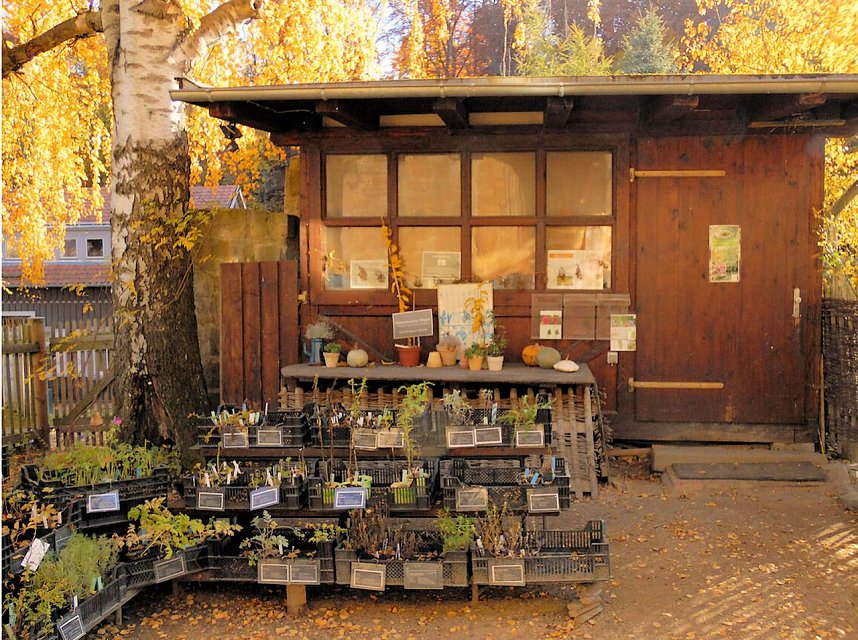 Peter Blei unterwegs im Kloster Michaelisstein