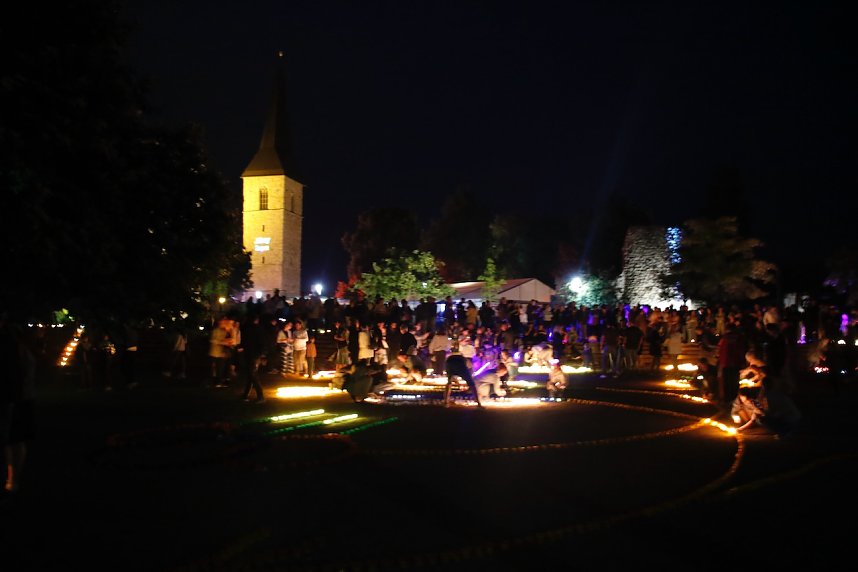 Lichterfest auf dem Petersberg