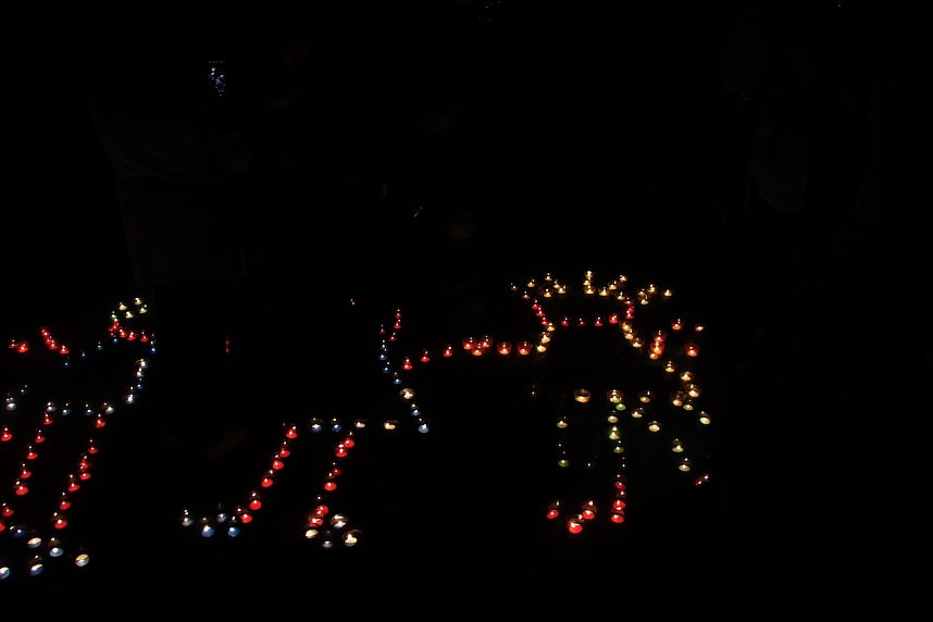 Lichterfest auf dem Petersberg