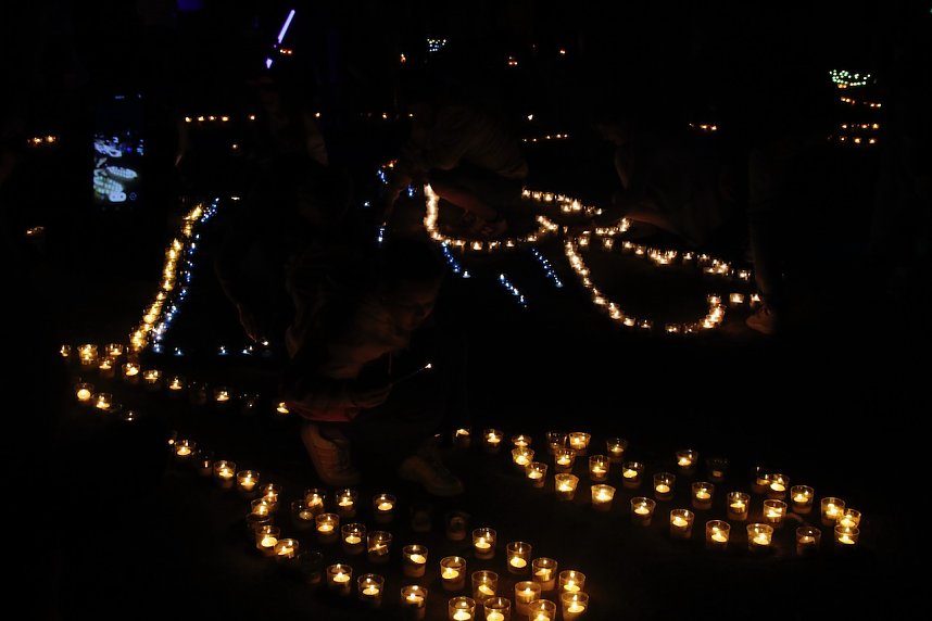 Lichterfest auf dem Petersberg