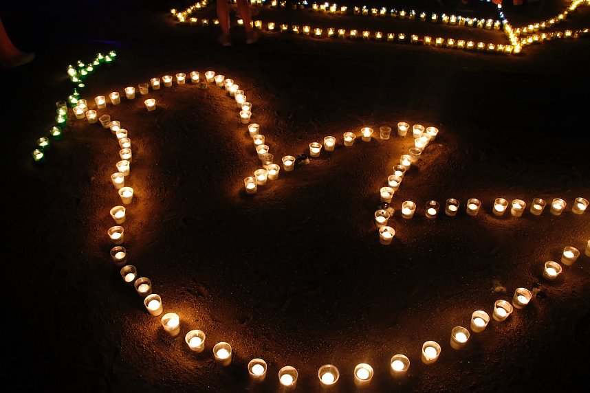 Lichterfest auf dem Petersberg