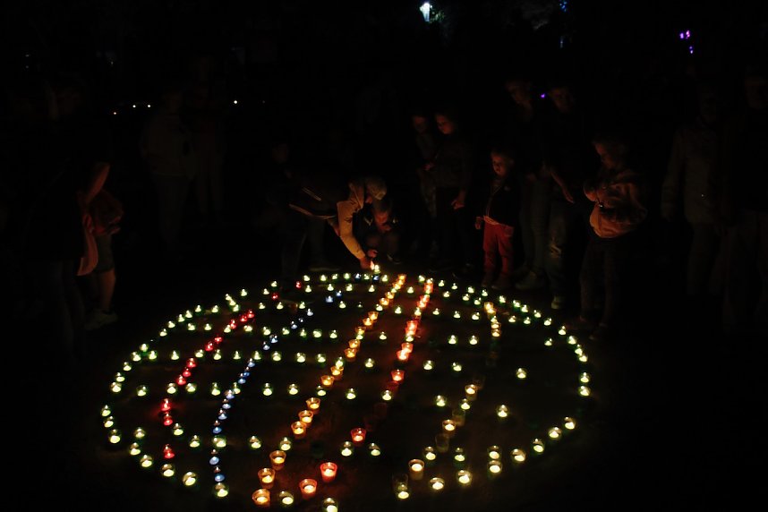 Lichterfest auf dem Petersberg