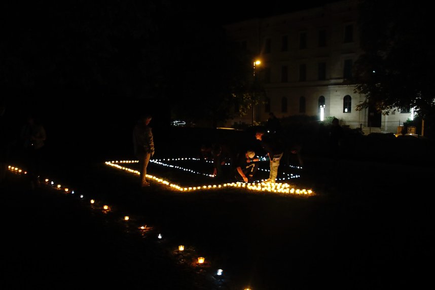 Lichterfest auf dem Petersberg