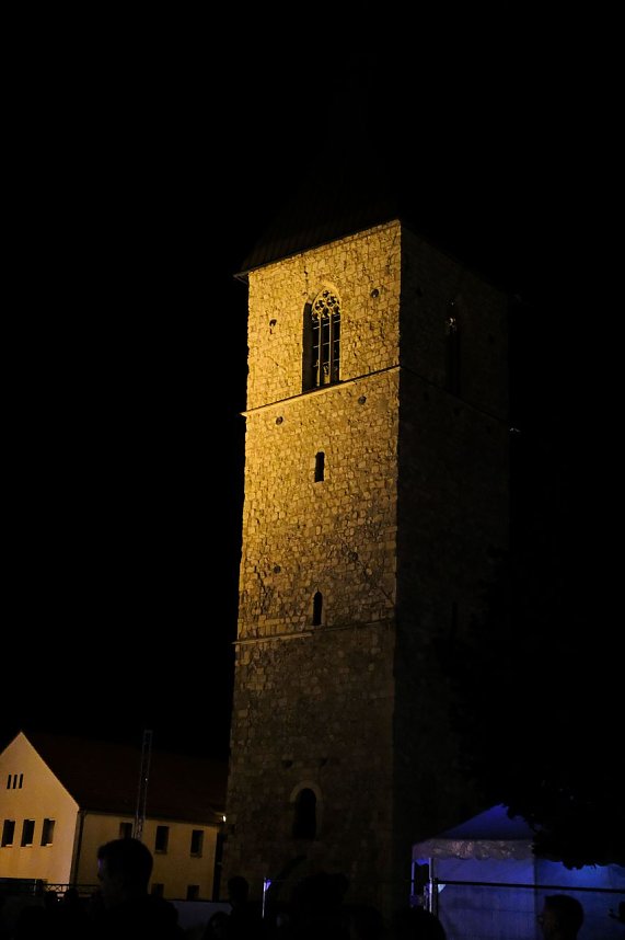 Peter Blei unterwegs auf dem Lichterfest