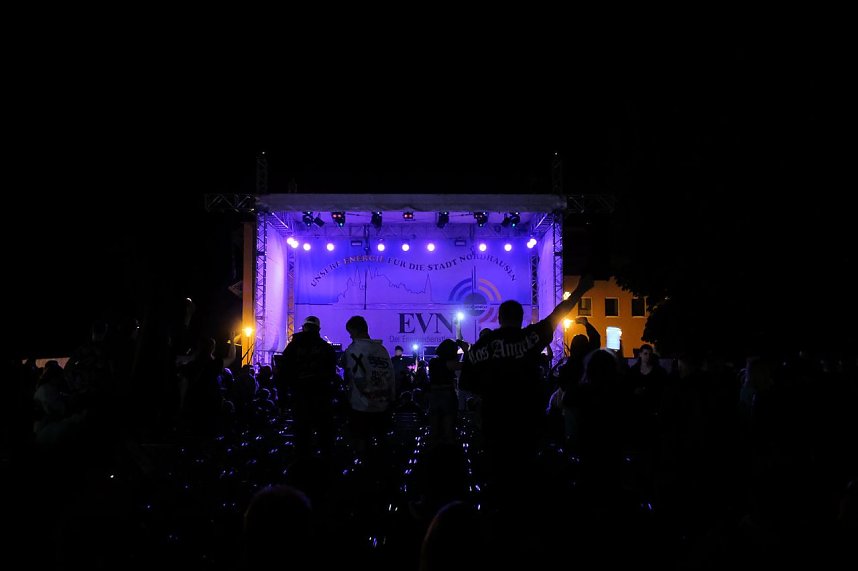 Peter Blei unterwegs auf dem Lichterfest