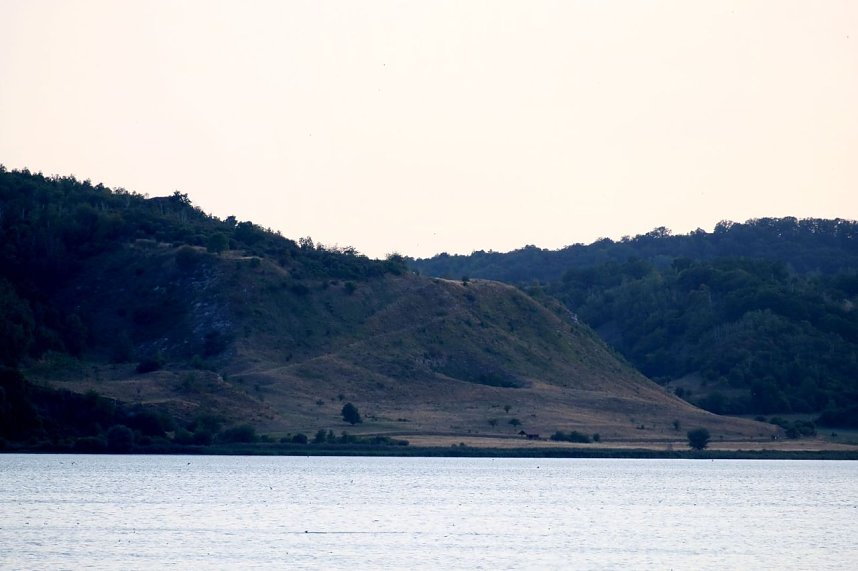 Abendstimmung am Stausee Kelbra
