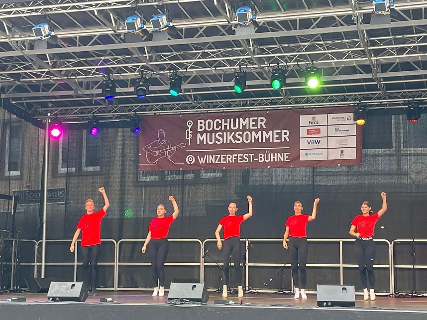 Nordh&auml;user Delegation beim Bochumer Musiksommer