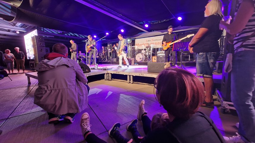 Konzertsaal auf dem Parkdeck