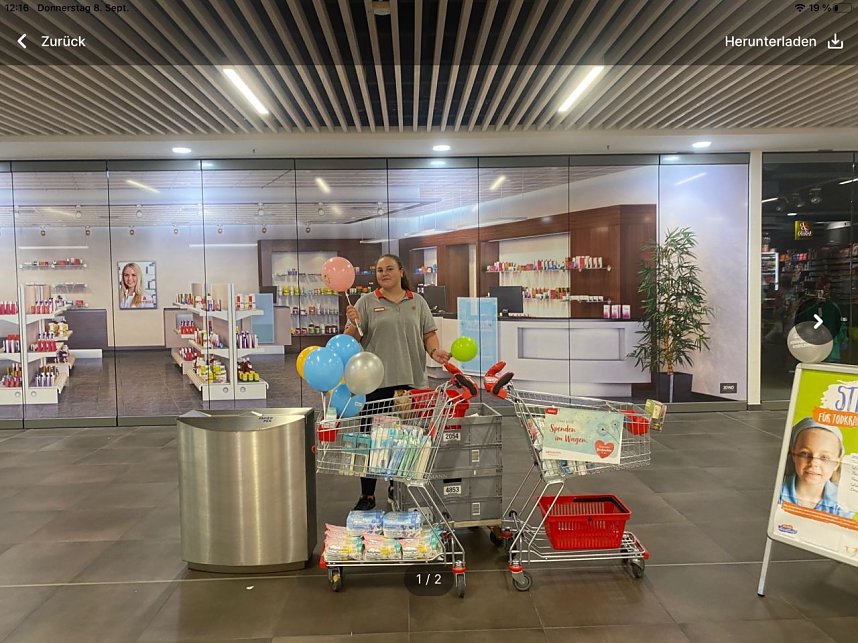 Azubiwoche bei Rossmann in der S&uuml;dharz Galerie