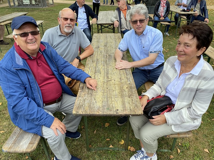 Drei B&uuml;rgermeistergenerationen: Bernd Mauksch, Peter Sieckel und Dirk Erfurt (v.l.n.r.)