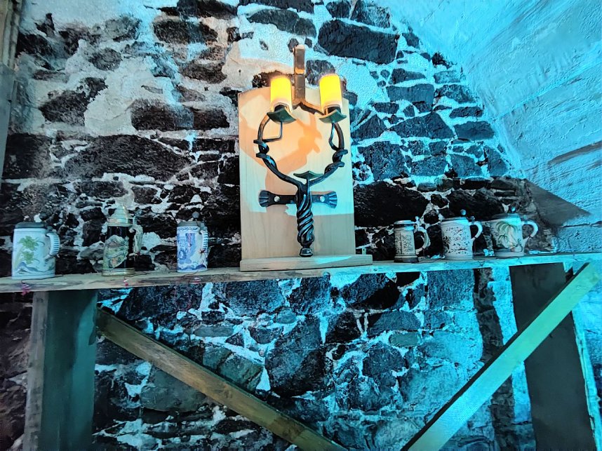 Peter Blei im Neust&auml;dter Bierkeller