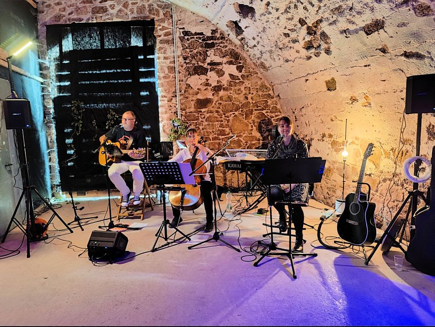 Peter Blei im Neust&auml;dter Bierkeller