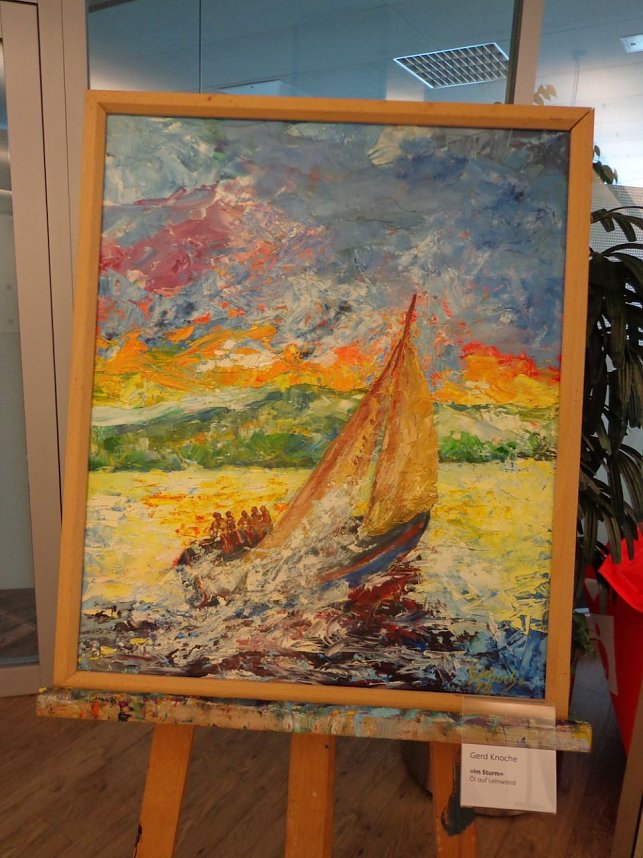 Ausstellung YES, YOU KUNST in der KSK-Galerie