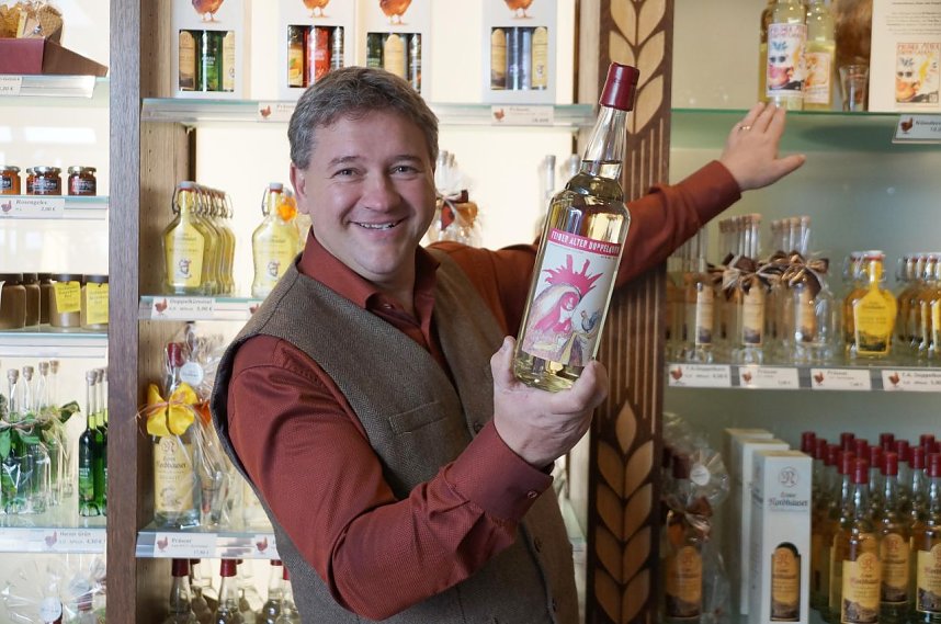 Hofmarkt der Traditionsbrennerei