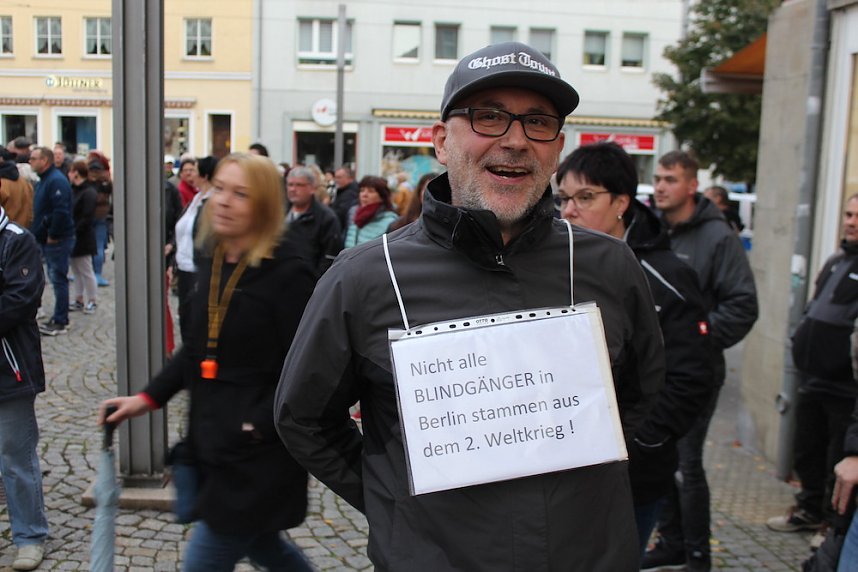 "B&uuml;rgerbewegung" durch die Nordh&auml;user Innenstadt