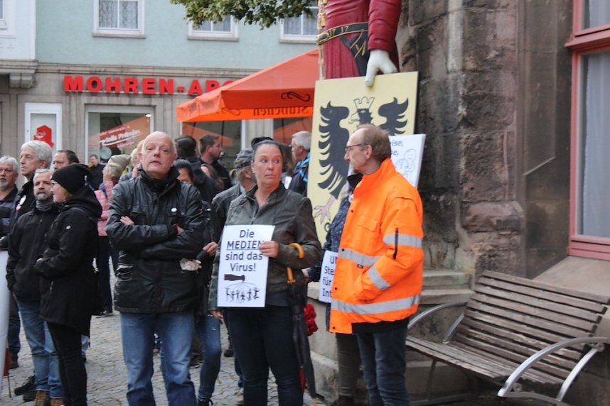 "B&uuml;rgerbewegung" durch die Nordh&auml;user Innenstadt