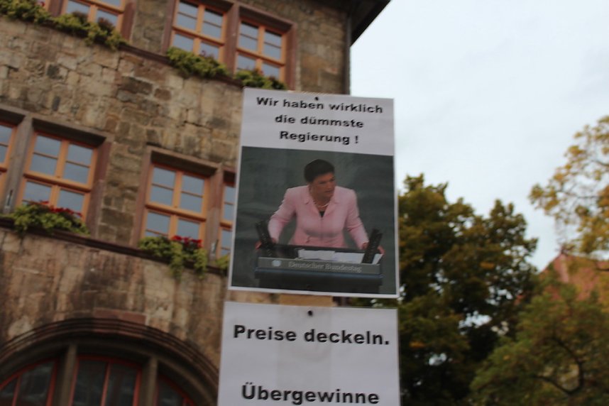 "B&uuml;rgerbewegung" durch die Nordh&auml;user Innenstadt