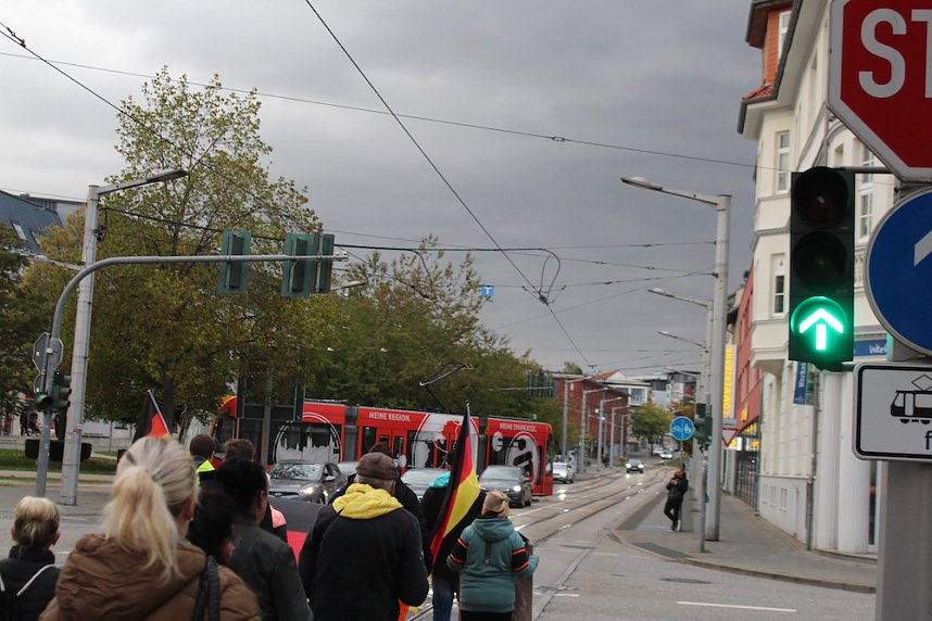 "B&uuml;rgerbewegung" durch die Nordh&auml;user Innenstadt