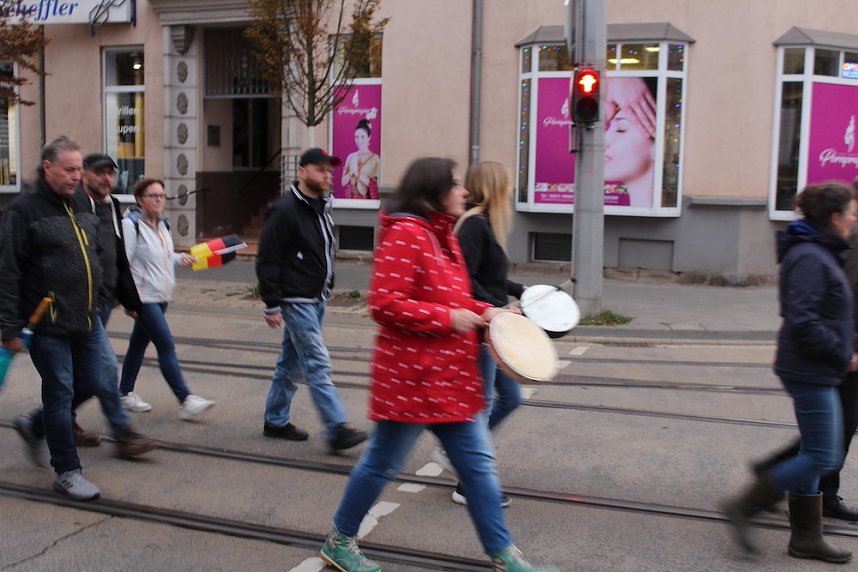 "B&uuml;rgerbewegung" durch die Nordh&auml;user Innenstadt