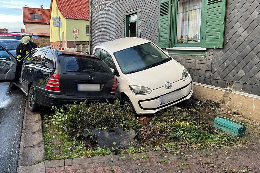 Ungew&ouml;hnlicher Verkehrsunfall heute Morgen