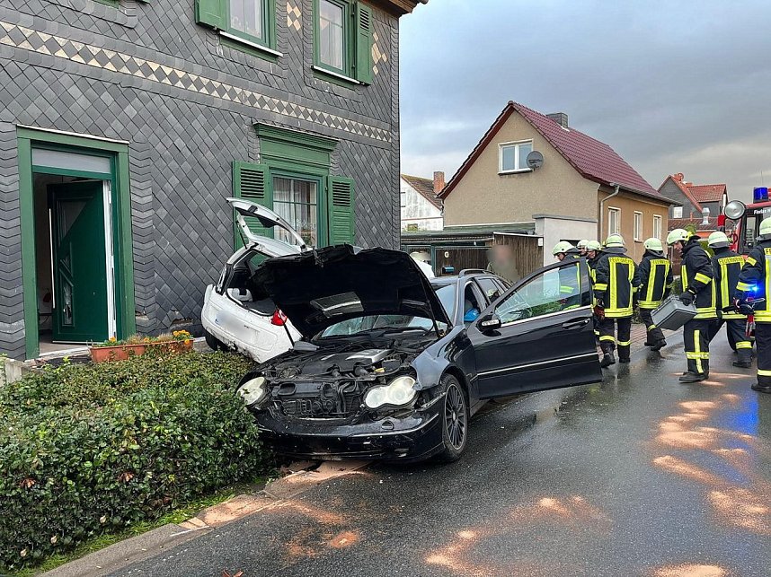 Ungew&ouml;hnlicher Verkehrsunfall heute Morgen