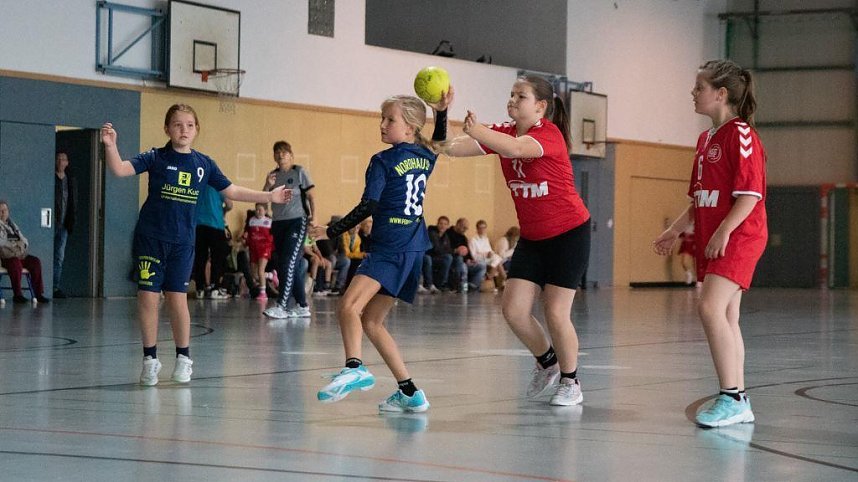 NSV-Handballer aller Altersklassen waren am Wochenende im Einsatz