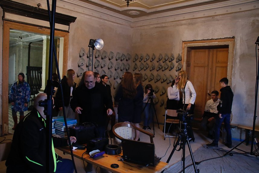 Foto-Projekt des Herder-Gymnasiums in der Kneiff'schen Villa