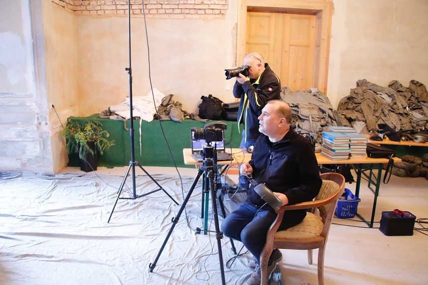 Foto-Projekt des Herder-Gymnasiums in der Kneiff'schen Villa