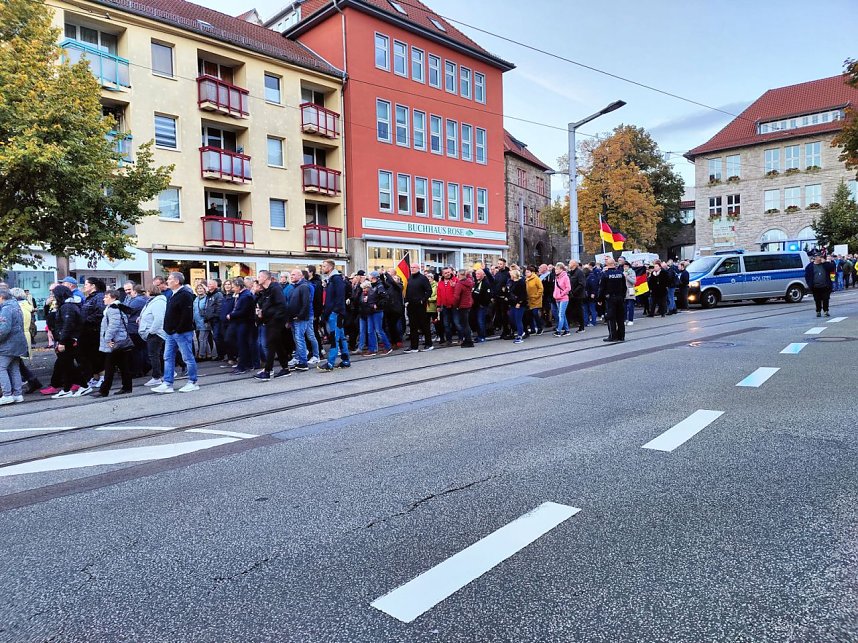 Abendlicher Spaziergang in Nordhausen