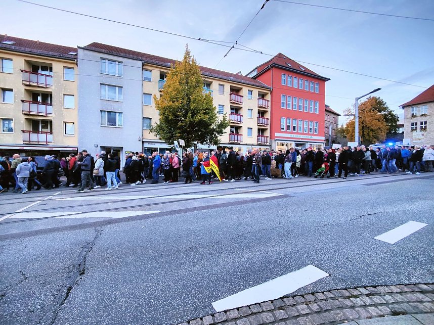 Abendlicher Spaziergang in Nordhausen
