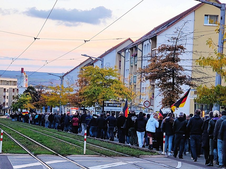 Abendlicher Spaziergang in Nordhausen