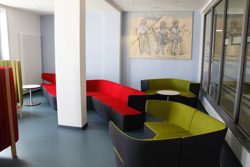 Es "Schillert" in Bleicherode - der Umbau des Gymnasiums wurde heute offiziell beendet