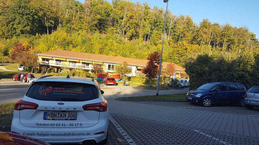 Am Neust&auml;dter Hospiz feierte man wieder das Apfelfest