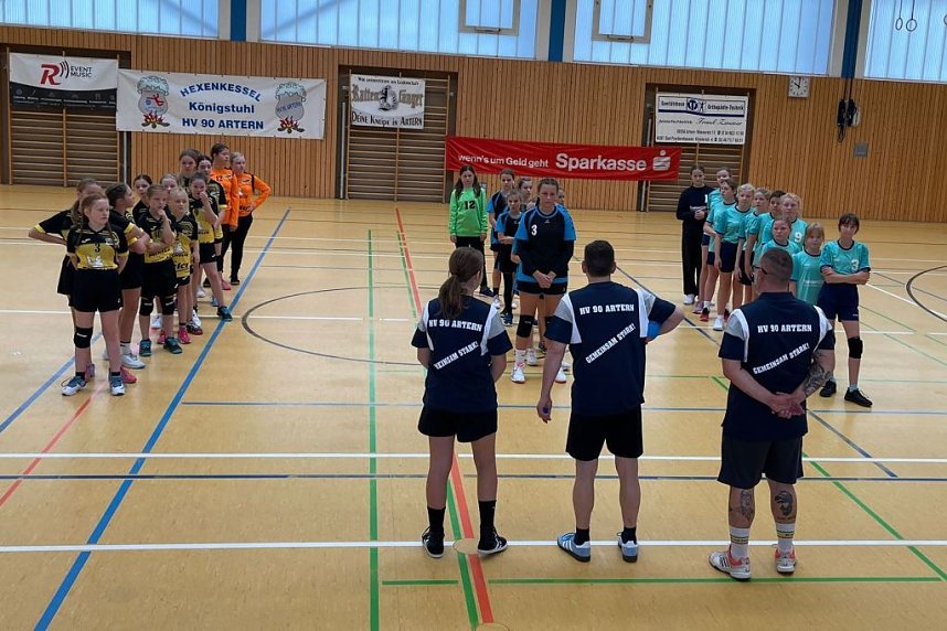 Die NSV Handballer legten einen guten Saisoneinstand hin