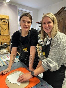 Gruppenausflug zur Jugendkunstschule