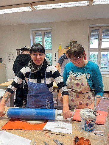 Gruppenausflug zur Jugendkunstschule