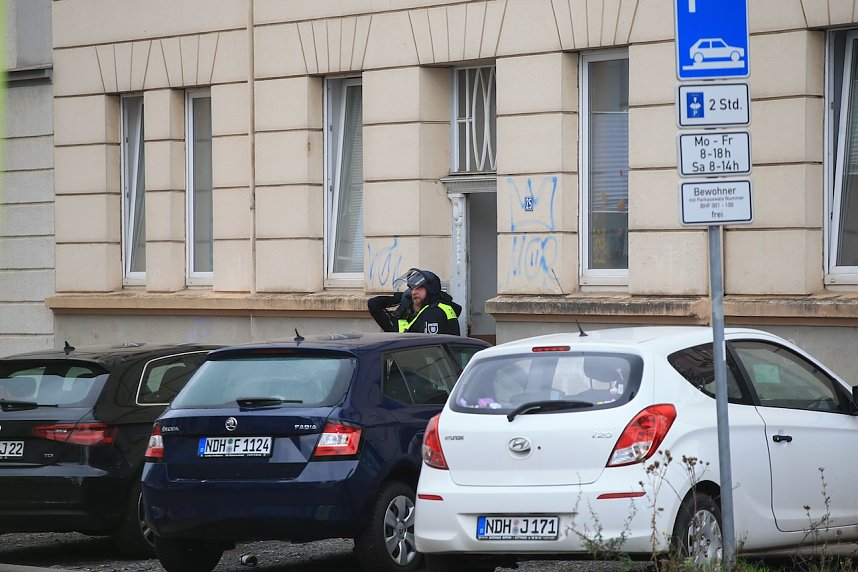 Gro&szlig;einsatz in der Bruno-Kunzte-Stra&szlig;e