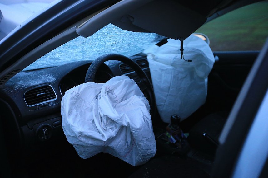 Mehrfachcrash bei Nohra