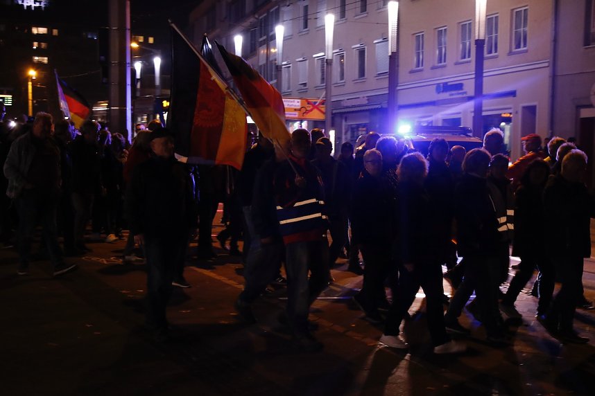 Montagsdemonstration in Nordhausen