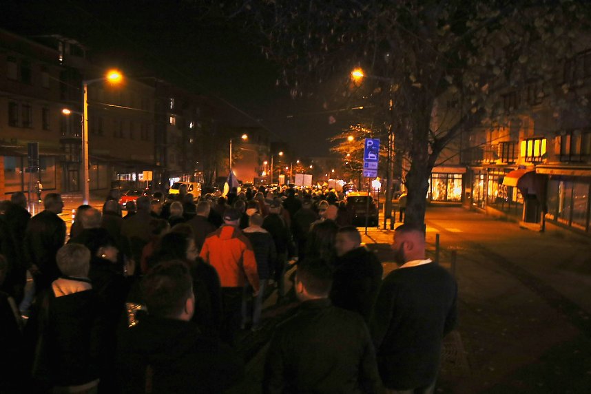 Montagsdemonstration in Nordhausen