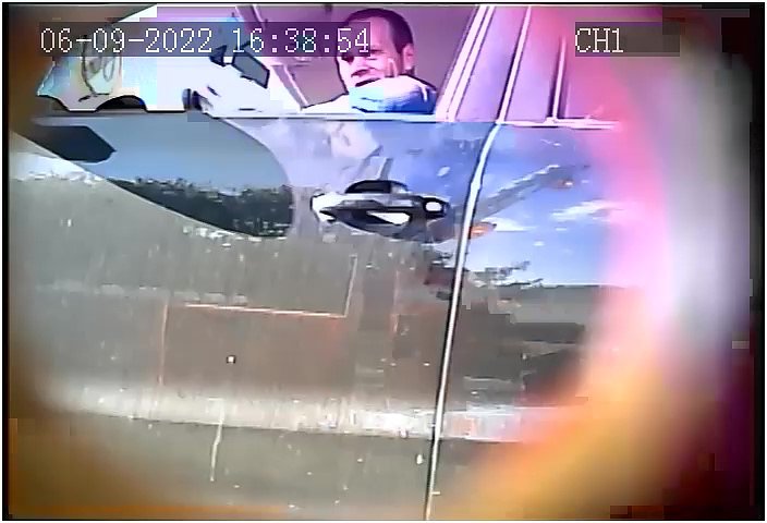 Fotos von Attacken auf die Baustelle 