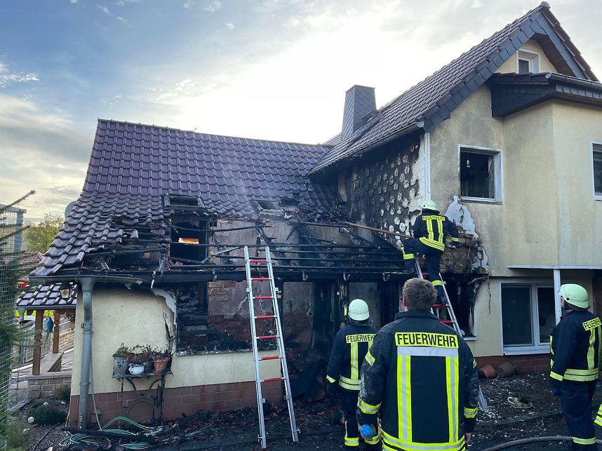 Brand in G&uuml;nzerode