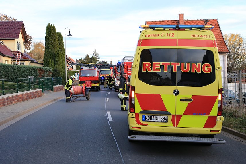 Brand in G&uuml;nzerode
