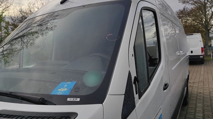 Dreister Diebstahl letztes Wochenende