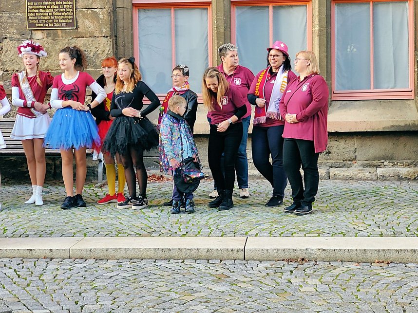 Anfang der Karnevalszeit heute Vormittag um 11.11 Uhr