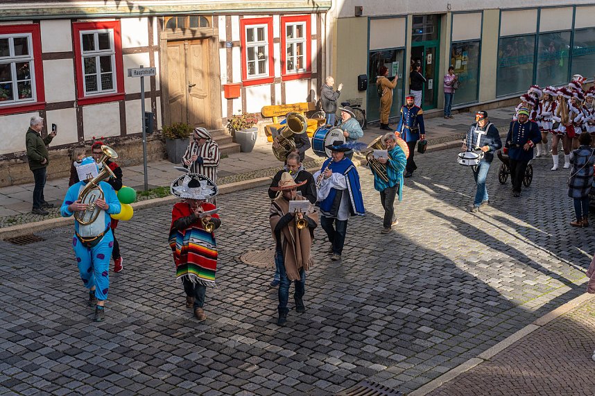 Karnevalser&ouml;ffnung in Bleicherode