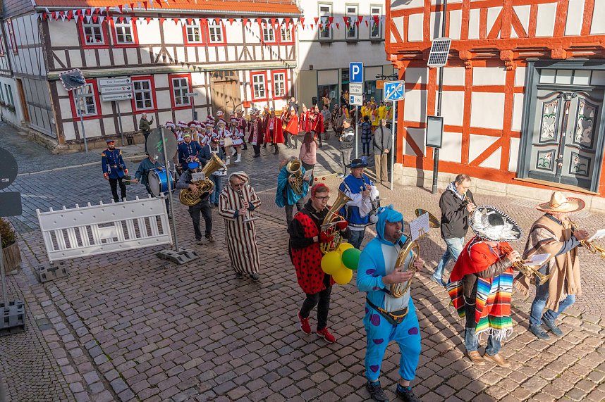 Karnevalser&ouml;ffnung in Bleicherode