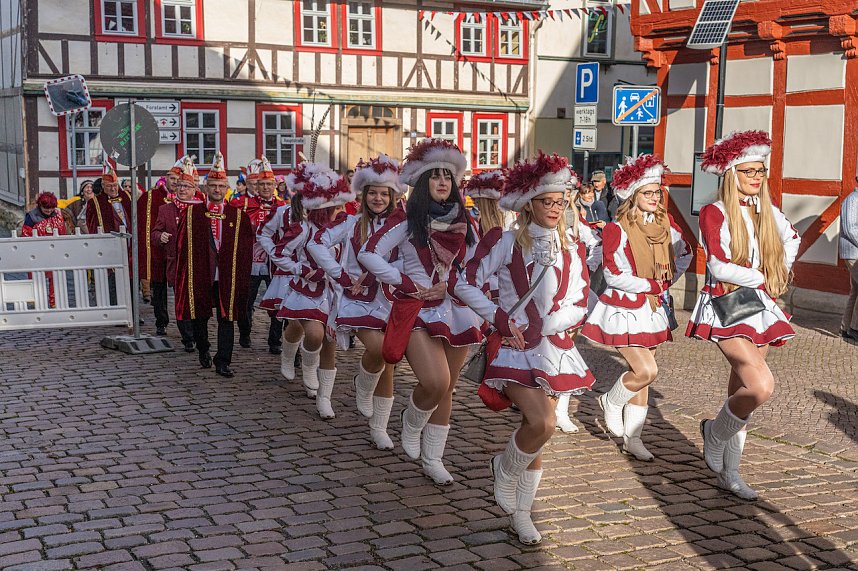 Karnevalser&ouml;ffnung in Bleicherode